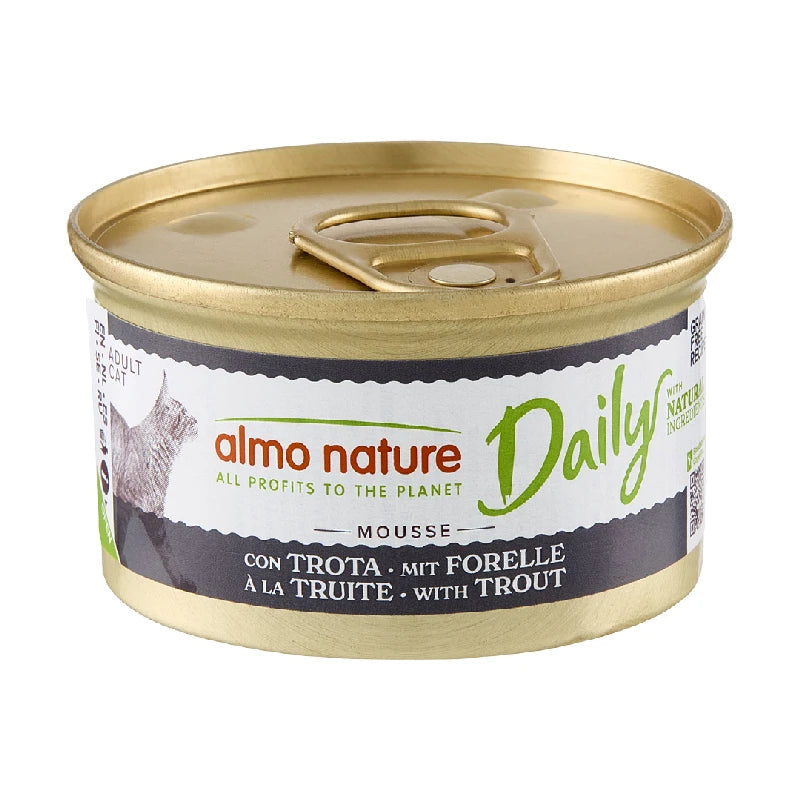 Almo Nature Daily Cat Menú Comida Húmeda para Gatos en Lata 85 g ALMO NATURE Mascotas-Ávila
