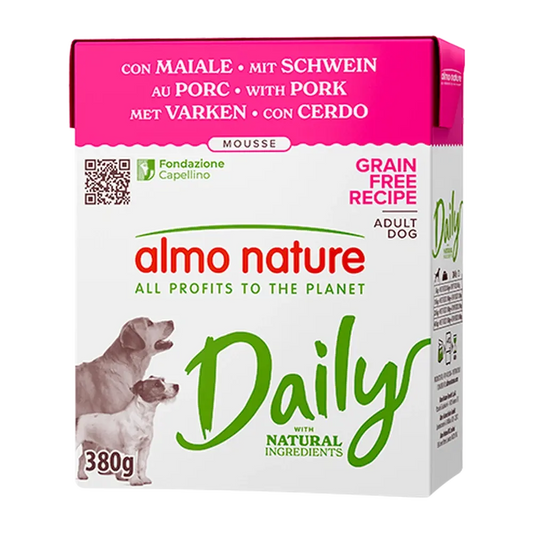 Almo Nature Daily Cerdo Brick Comida Húmeda para Perros ALMO NATURE Mascotas-Ávila