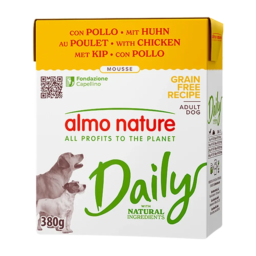 Almo Nature Daily Pollo Brick Comida Húmeda para Perros ALMO NATURE Mascotas-Ávila