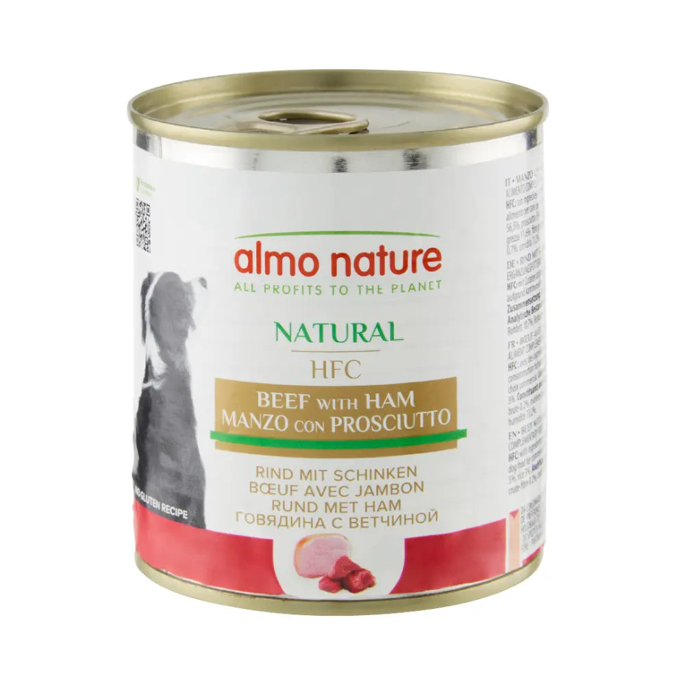 280 g / Vacuno Y Jamón Almo Nature Dog húmedo Hfc ALMO NATURE Mascotas-Ávila