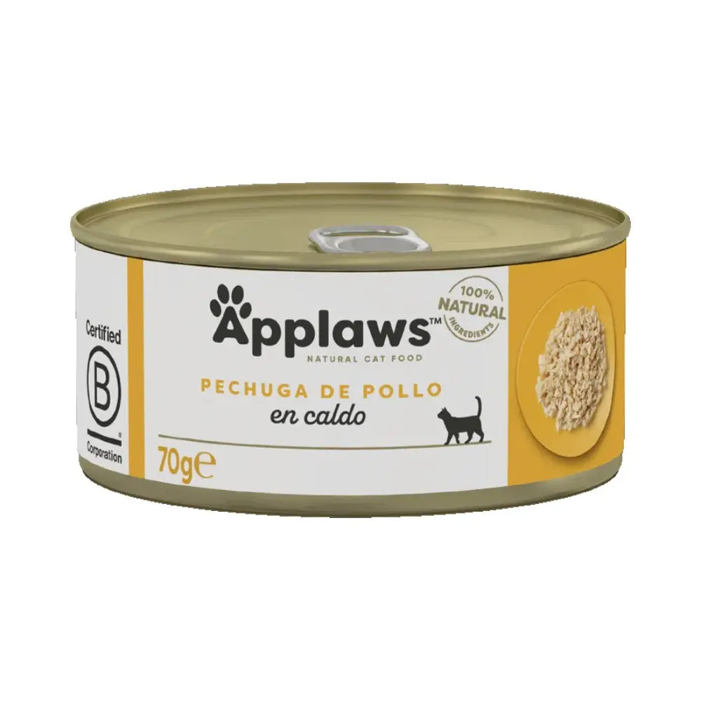 Applaws Cat Pechuga Pollo Lata 70 g APPLAWS Mascotas-Ávila