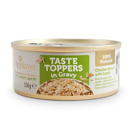 Applaws Dog Lata 156 g Topper Pollo y Cordero En Salsa APPLAWS Mascotas-Ávila