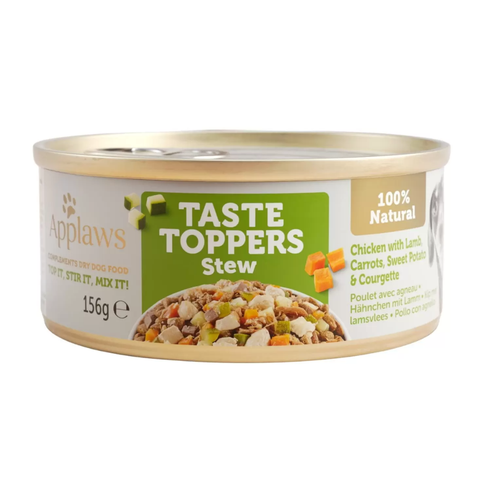 Applaws Dog Lata 156 g Toppers Estofado de Pollo y Cordero con Verduras APPLAWS Mascotas-Ávila