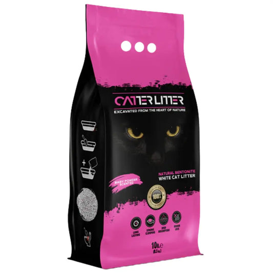 Arena Gato Aglomerante Catter Litter Baby 10L CATTER LITTER Mascotas-Ávila