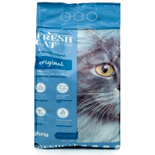 Arena Gato Aglomerante White Fresh 15 kg Gloria GLORIA Mascotas-Ávila