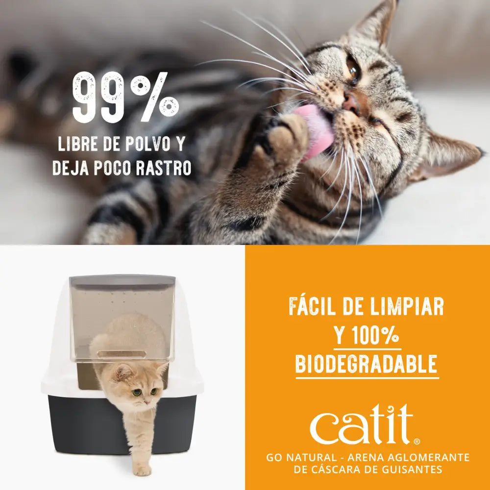 Catit Go Arena Natural Guisante Vainilla 14L 5,6K CATIT