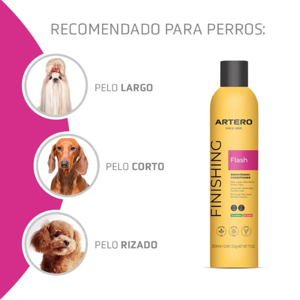 Artero Acondicionador Brillo Nutritivo Flash 300 ml ARTERO Mascotas-Ávila