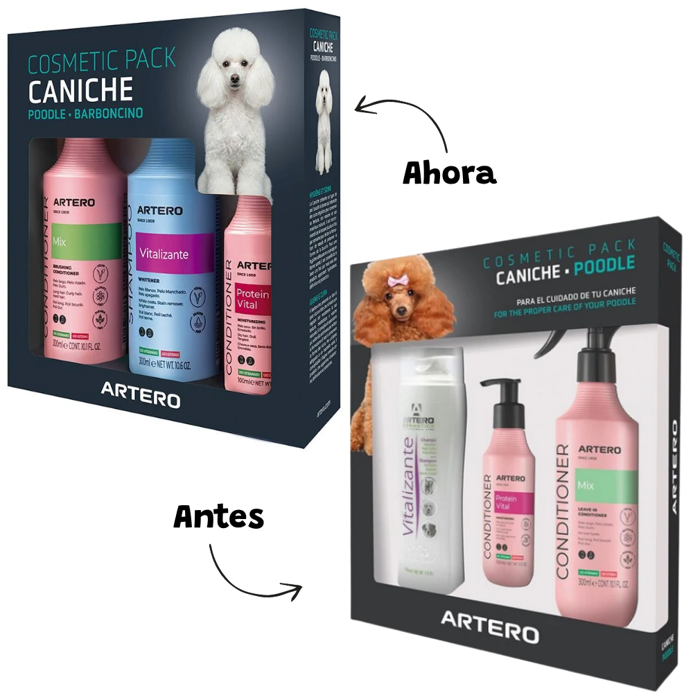 Artero Pack Cosmetico Caniche ARTERO Mascotas-Ávila