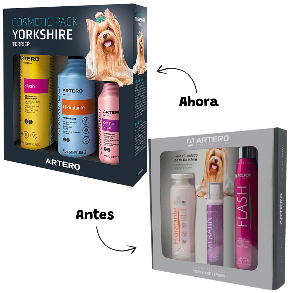 Artero Pack Cosmetico Yorkshire ARTERO Mascotas-Ávila