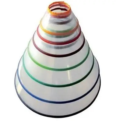 Collar Isabelino Con Bordes Ecoprotec Corinto T/12.5Cm - Mejor Precio - Mascotas Ávila