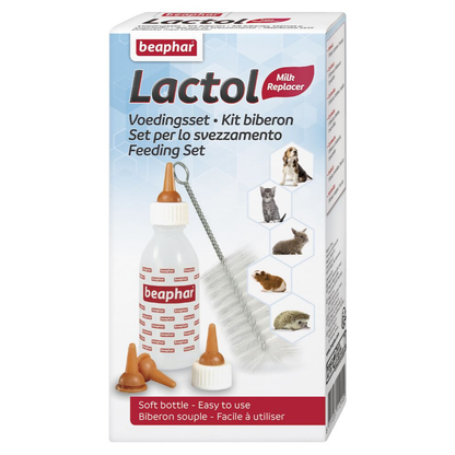 Beaphar Kit Lactol Biberon + 4 Tetinas + Limpiador BEAPHAR Mascotas-Ávila