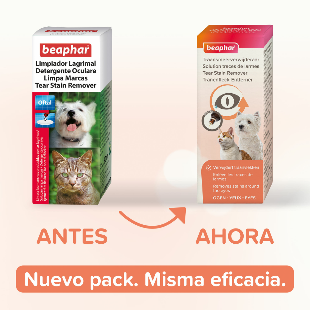 Beaphar Limpiador Lagrimal Perro y Gato 50 Ml BEAPHAR Mascotas-Ávila