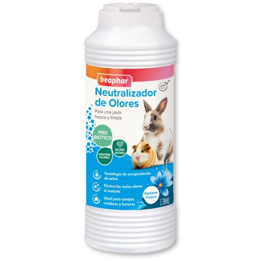 Beaphar Neutralizador Olores 600 g Arena Roedores BEAPHAR Mascotas-Ávila