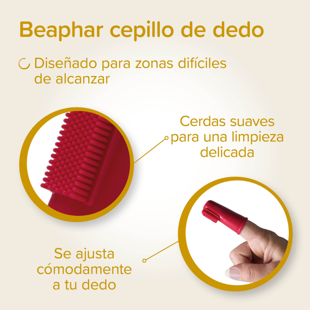 Beaphar Pack Dental para Cachorros | Pasta de Dientes + Cepillo + Cepillo de Dedo BEAPHAR Mascotas-Ávila