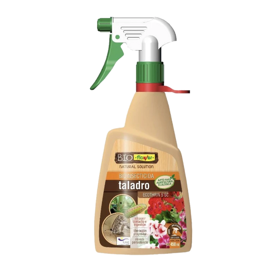 BioFlower Insecticida Antitaladro Ecothrin 5 SC Agricultura Ecológica FLOWER Mascotas-Ávila