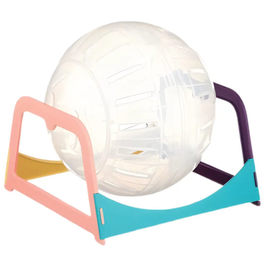 Bola Plástico Juguete Hamster - 3 en 1 - 17 cm EBI Mascotas-Ávila