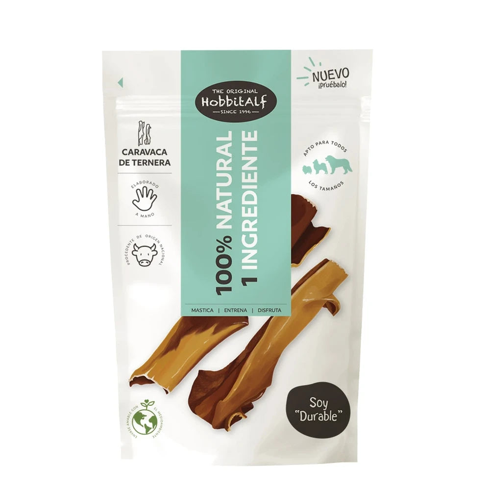 Caravaca de Ternera 100 g - Snack Natural para Perros Hobbit Alf HOBBITALF Mascotas-Ávila