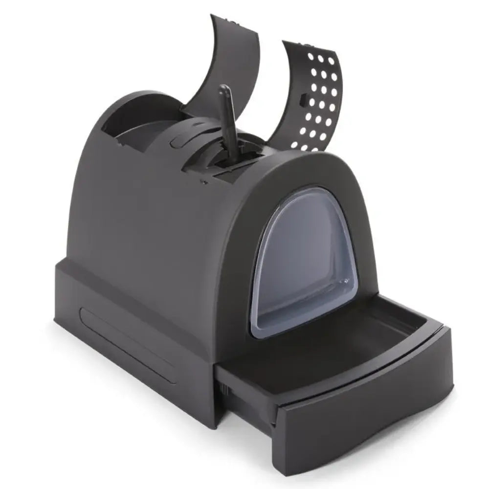 Casa Higienica Zuma 40X56X52 cm Antracita Sandimas SANDIMAS Mascotas-Ávila