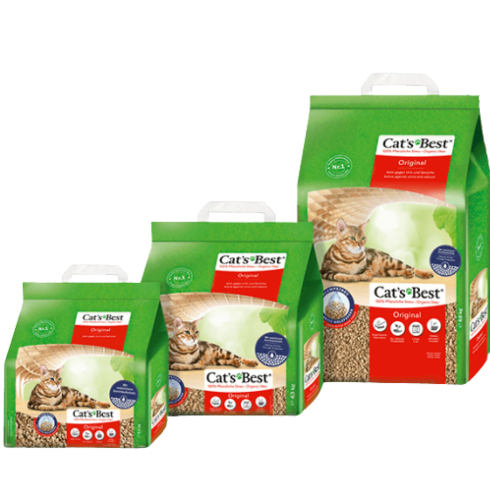 Cat'S Best Original Arena Aglomerante Vegetal CAT'S BEST Mascotas-Ávila