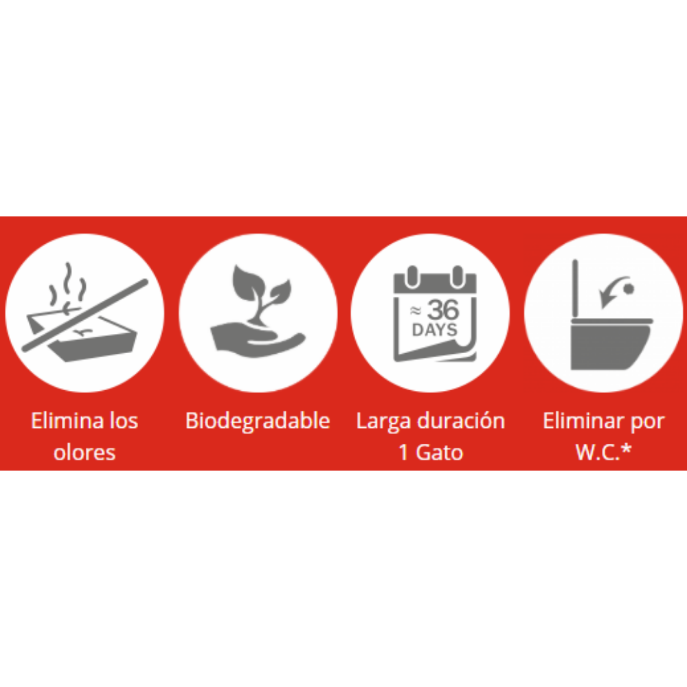 Cat'S Best Original Arena Aglomerante Vegetal CAT'S BEST Mascotas-Ávila