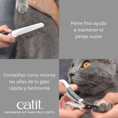 Catit Kit Grooming Pelo Corto CATIT Mascotas-Ávila