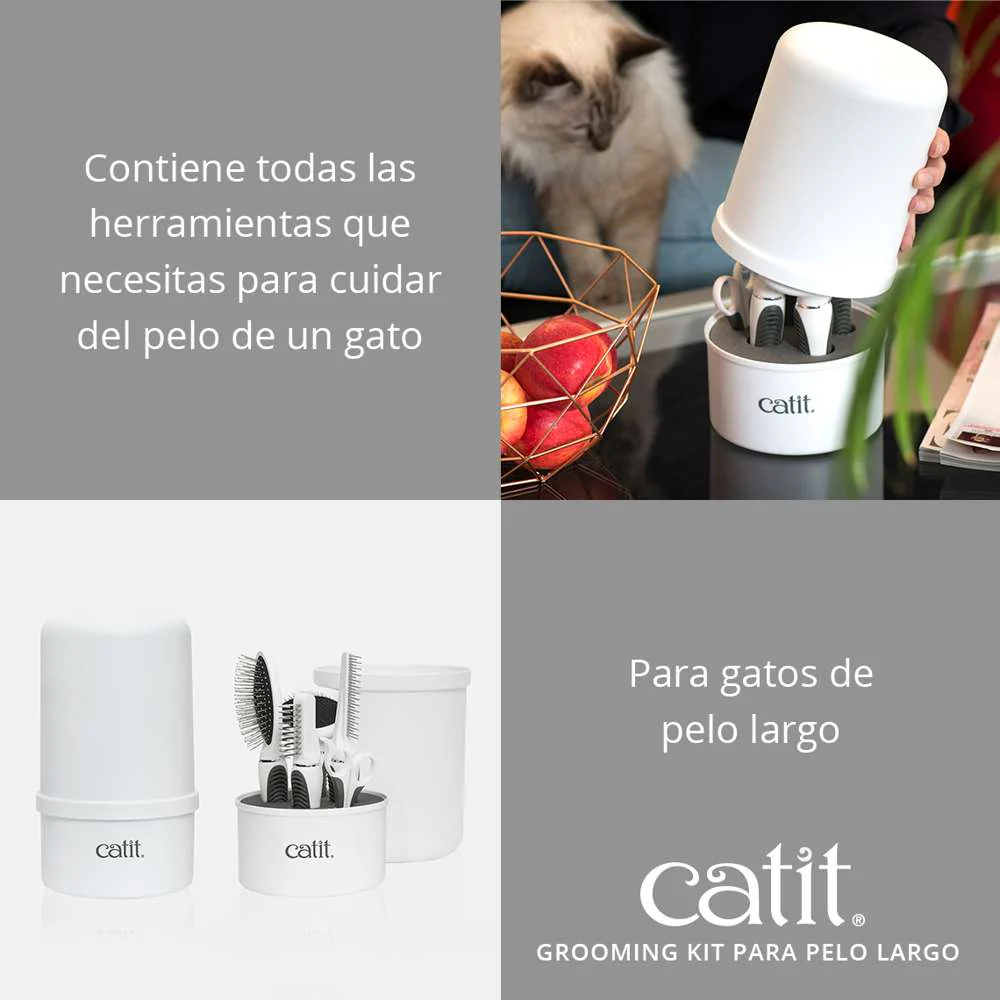 Catit Kit Grooming Pelo Largo CATIT Mascotas-Ávila