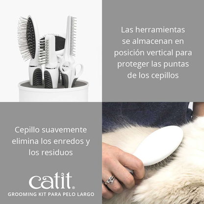 Catit Kit Grooming Pelo Largo CATIT Mascotas-Ávila