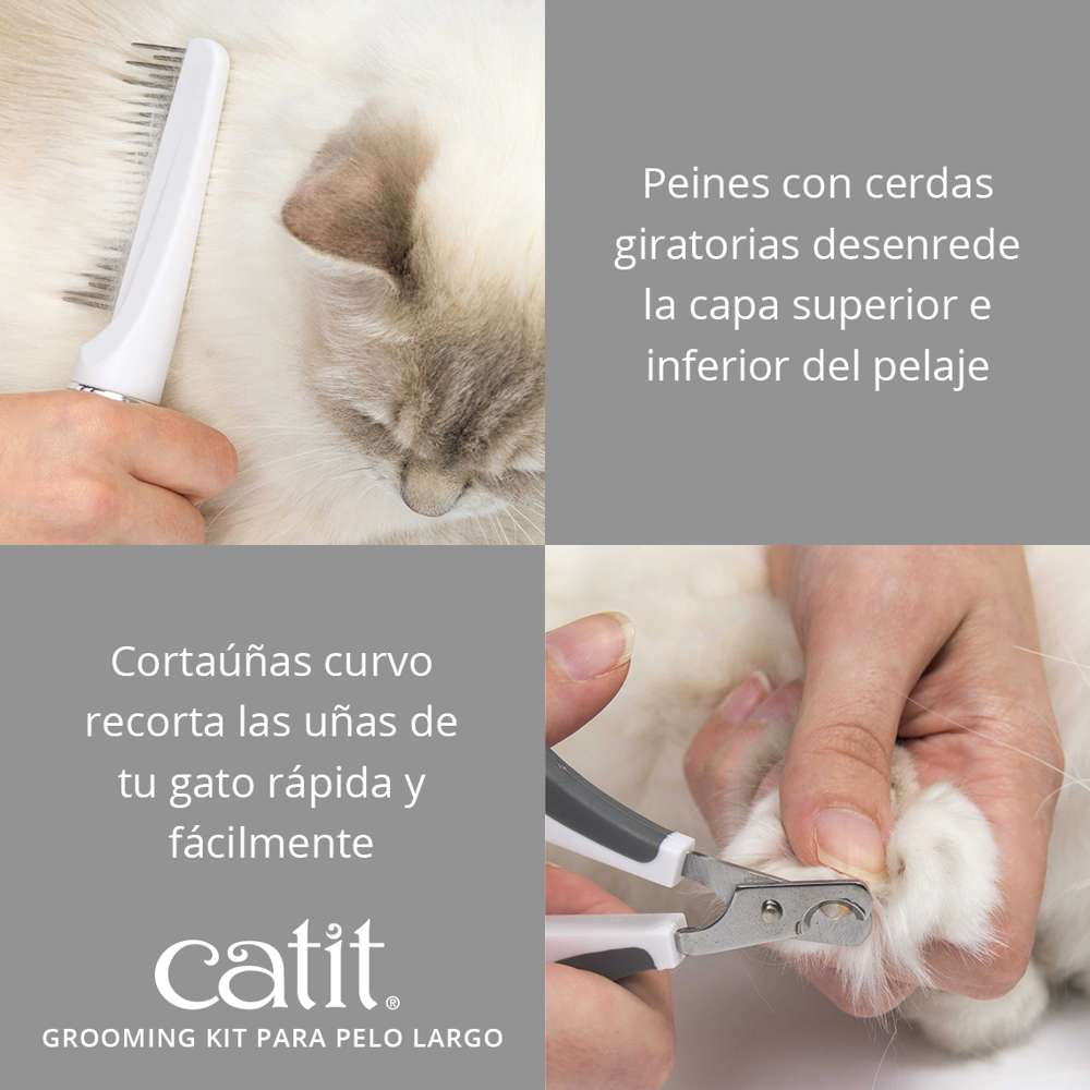Catit Kit Grooming Pelo Largo CATIT Mascotas-Ávila