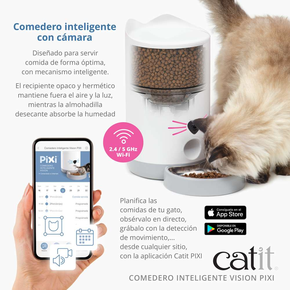 Catit Pixi Comedero Inteligente Vision CATIT Mascotas-Ávila