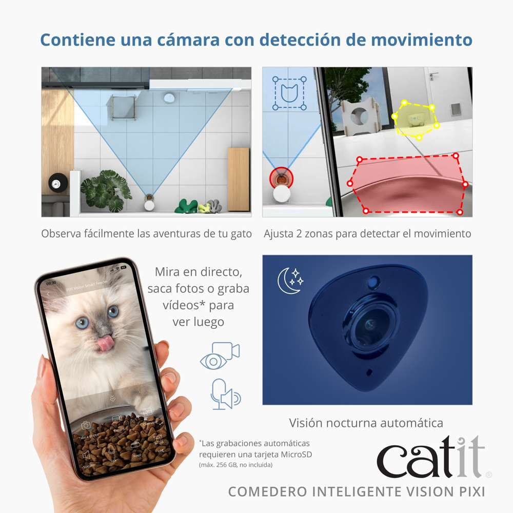 Catit Pixi Comedero Inteligente Vision CATIT Mascotas-Ávila