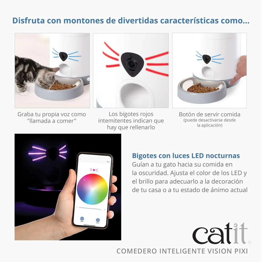 Catit Pixi Comedero Inteligente Vision CATIT Mascotas-Ávila