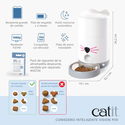 Catit Pixi Comedero Inteligente Vision CATIT Mascotas-Ávila