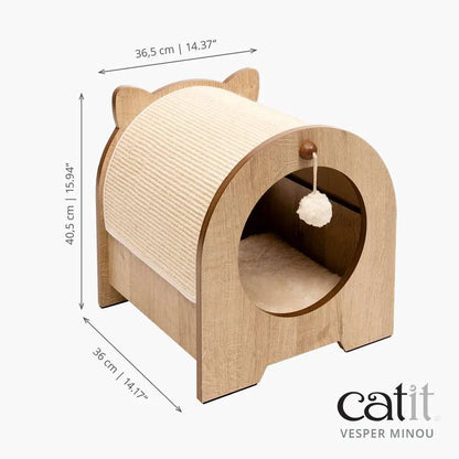 Catit Rascador Vesper Minou 36X36,5X40,5 cm CATIT Mascotas-Ávila