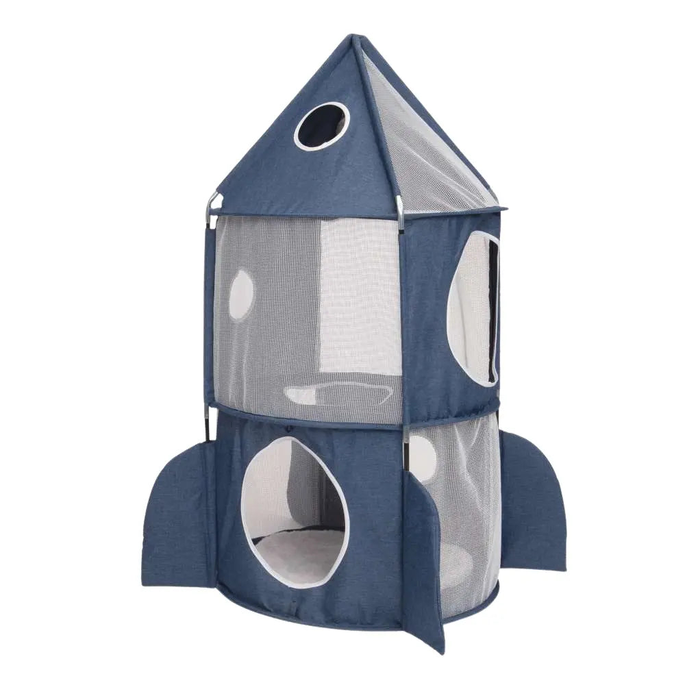 Catit Refugio Vesper Rocket, Azul CATIT Mascotas-Ávila
