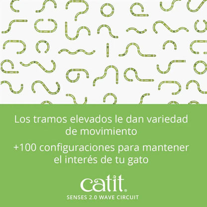 Catit Senses 2.0 Wave Circuit CATIT Mascotas-Ávila