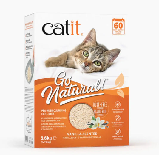 Catit Go Arena Natural Guisante Vainilla 14L 5,6K