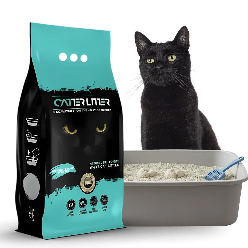 Catter Litter Arena para Gatos Aglomerante Aroma Jabón de Marsella CATTER LITTER Mascotas-Ávila