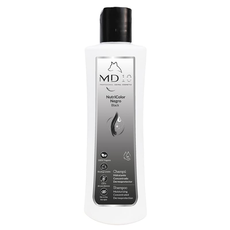 Champú Nutricolor Negro MD10 MD10 Mascotas-Ávila