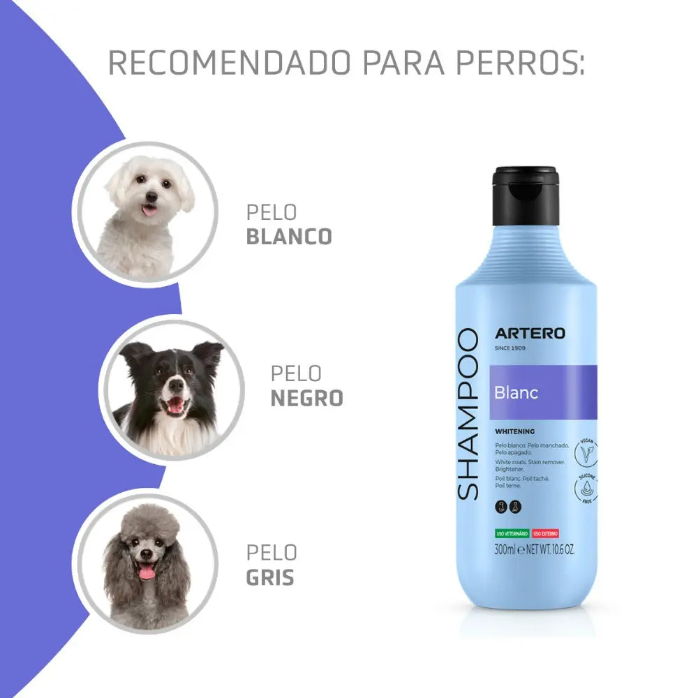 Champú Perro Pelo Blanco Artero ARTERO Mascotas-Ávila