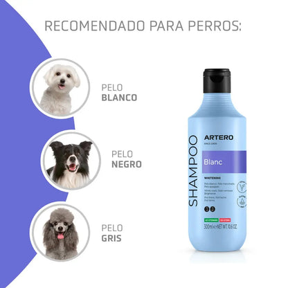 Champú Perro Pelo Blanco Artero ARTERO Mascotas-Ávila