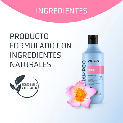 Champú Relax para Perros con Pieles Sensibles y Dermatitis 250 ml Artero ARTERO Mascotas-Ávila