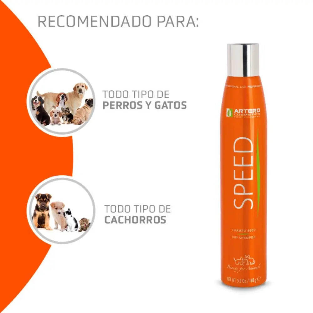 Champú Seco Higiene Speed 300 ml Artero ARTERO Mascotas-Ávila