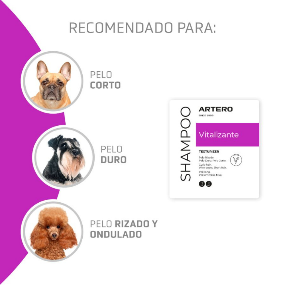 Champú Vitalizante para Perros 250 ml Artero ARTERO Mascotas-Ávila