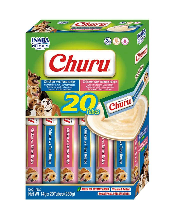 Churu Receta Variedades de Marisco para Perros INABA Mascotas-Ávila