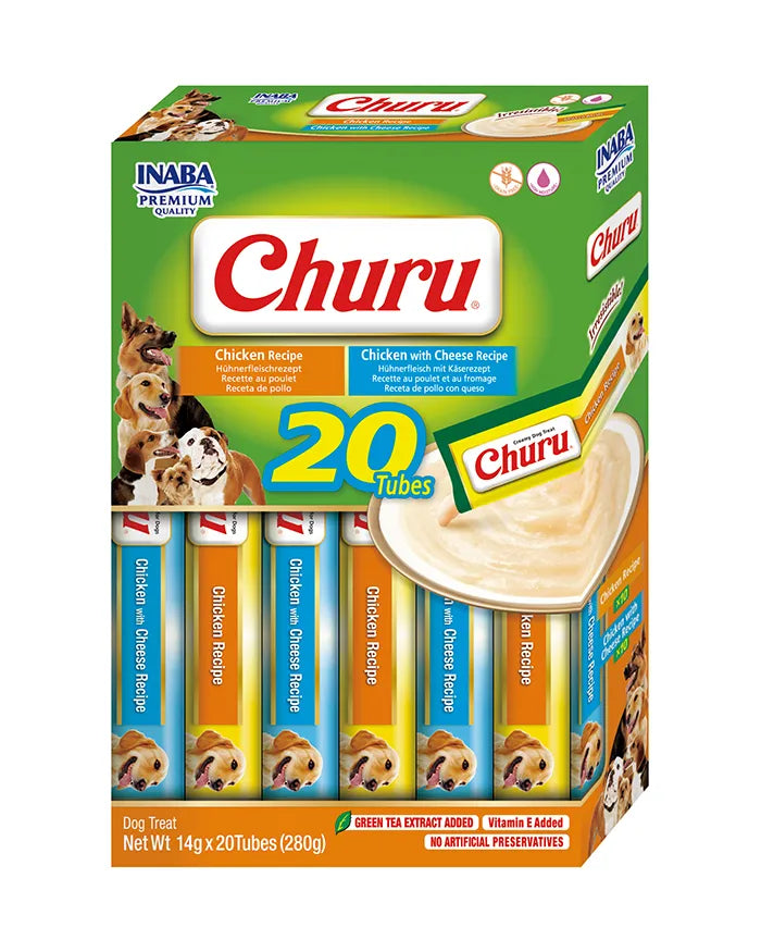 Churu Receta Variedades de Pollo para Perros INABA Mascotas-Ávila