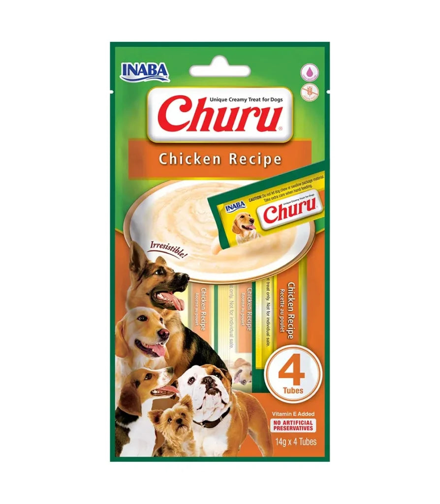 Churu Receta de Pollo para Perros INABA Mascotas-Ávila