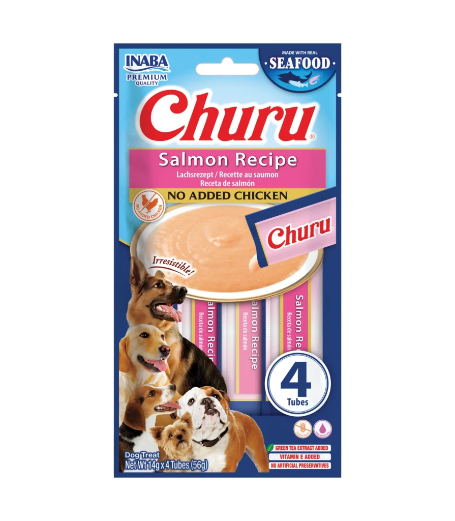Churu Receta de Salmón para Perros INABA Mascotas-Ávila