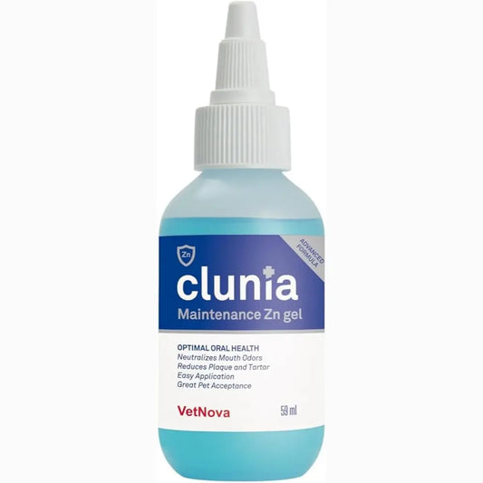 Clunia Zn Maintenance 59 ml Gel Oral VETNOVA Mascotas-Ávila