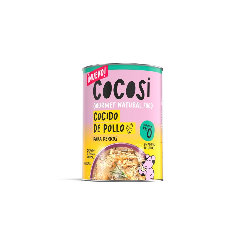Cocosi Cocido de Pollo Real Food Gourmet para Perros COCOSI Mascotas-Ávila