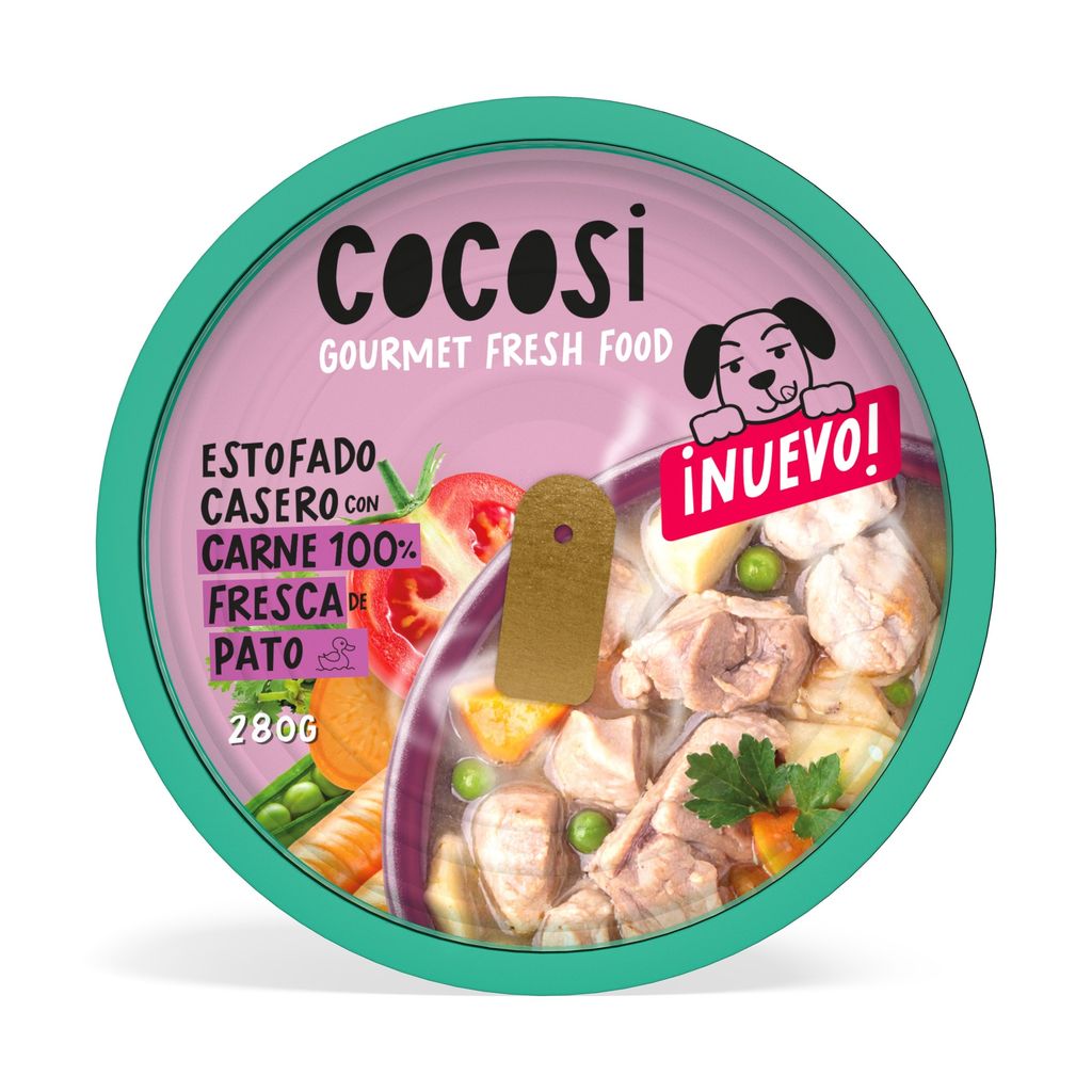 Cocosi Estofado Casero de Pato para Perros COCOSI Mascotas-Ávila